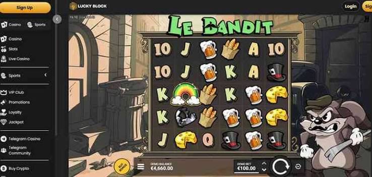 Oplev Spændingen ved Le Bandit Online Casino -2012008228